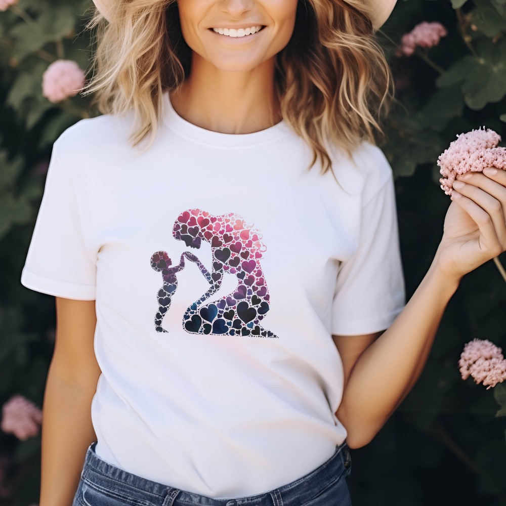 Μπλούζα Γυναικεία Mom with Child 2 Μπλούζες