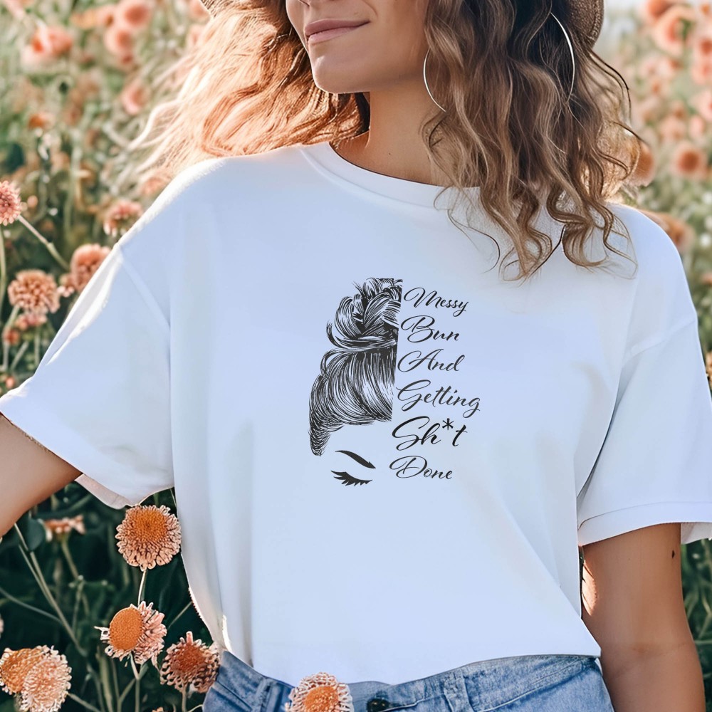 Μπλούζα Γυναικεία Messy Bun Μπλούζες