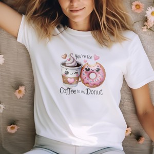 Μπλούζα Γυναικεία You Are My Coffee To My Donut Μπλούζες