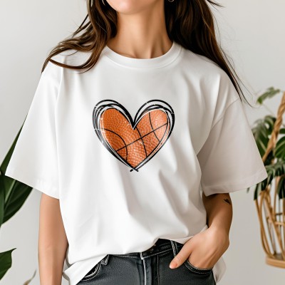 Μπλούζα Γυναικεία Basketball Heart