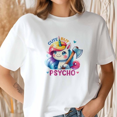 Μπλούζα Γυναικεία Cute But Psycho