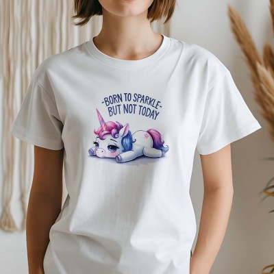 Μπλούζα Γυναικεία Born To Sparkle But Not Today